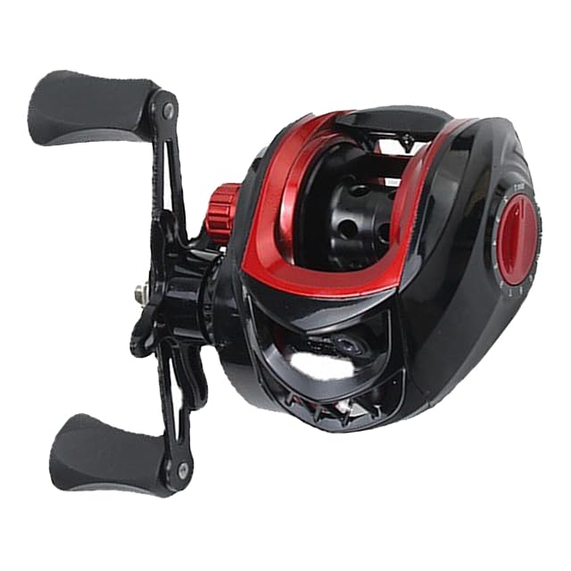 Moulinet casting métal lyrlody à bobine longue distance