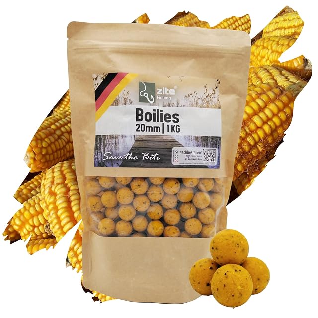 Bouillettes plongeantes Zite Fishing maïs doux, 20 mm, 1 kg
