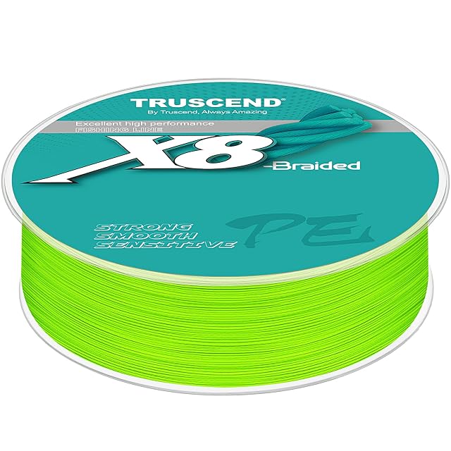 Tresse de pêche TRUSCEND X8 polyéthylène à huit brins