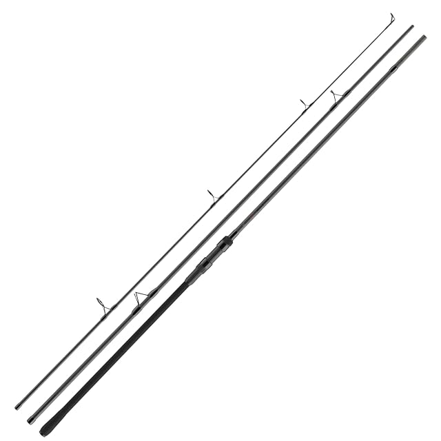 Canne DAIWA Black Widow XT Carp en trois brins à grand anneau de talon