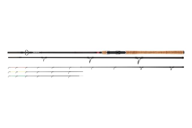 Longue canne feeder DAIWA Ninja X Feeder 390XH avec ses scions