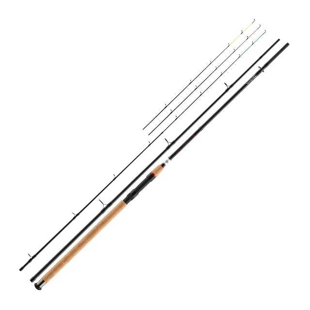 Canne DAIWA Ninja X Feeder de 3,60 m avec ses scions