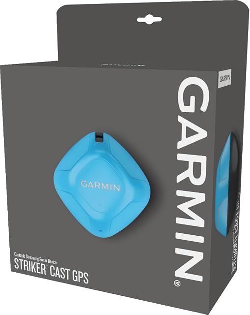 Sondeur GPS lançable Garmin Striker Cast flottant sur l’eau