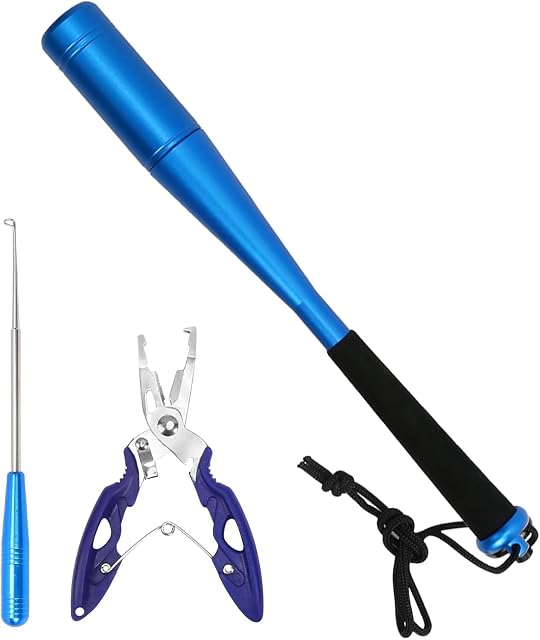 Coffret d’outils de pêche TYBYBB avec pince, ciseaux, dégorgeoir et assommoir