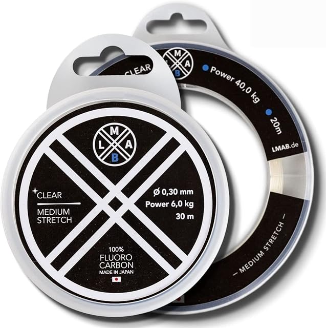 Bobine de matériau de bas de ligne fluorocarbone LMAB 100 Pro