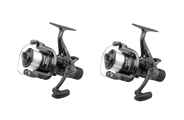 Paire de moulinets à débrayage DAM Nova FS avec fil monofilament
