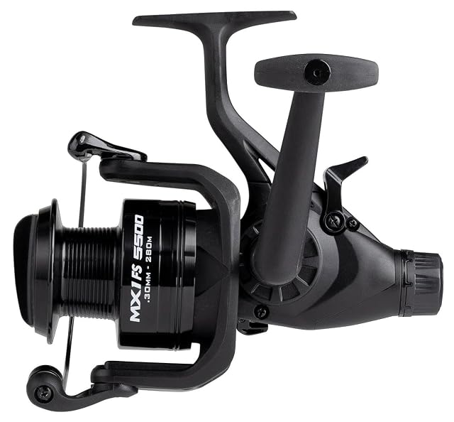 Moulinet à débrayage Mitchell MX1 FS 5500 en aluminium noir