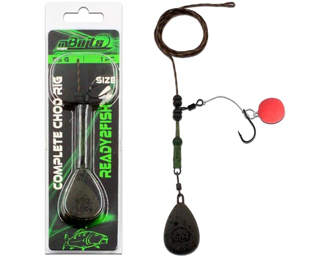 Chod rig complet Angel-Berger Magic Baits avec plomb de 85 g