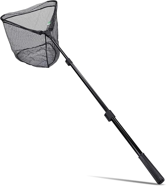 Épuisette télescopique caoutchoutée Zite Fishing