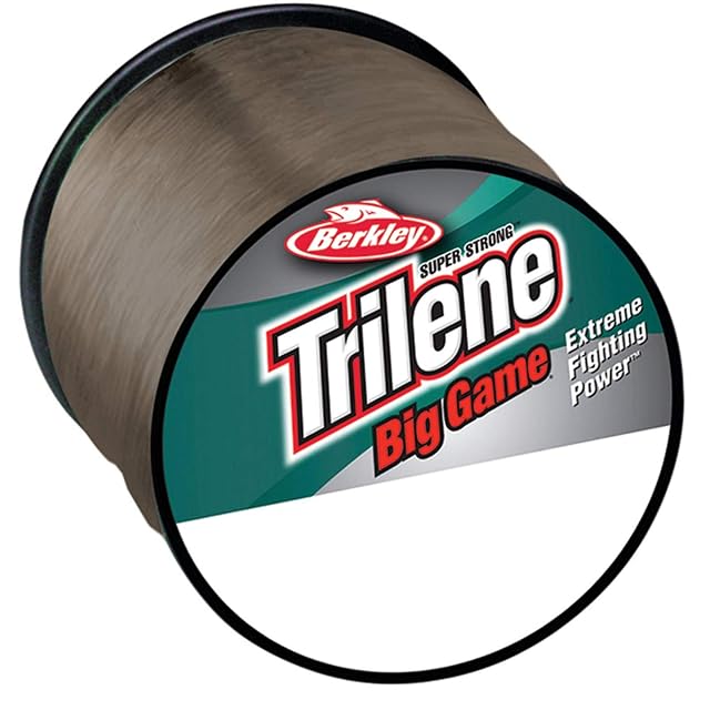 Fil monofilament brun Berkley Trilene Big Game sur bobine économique de 1000 mètres
