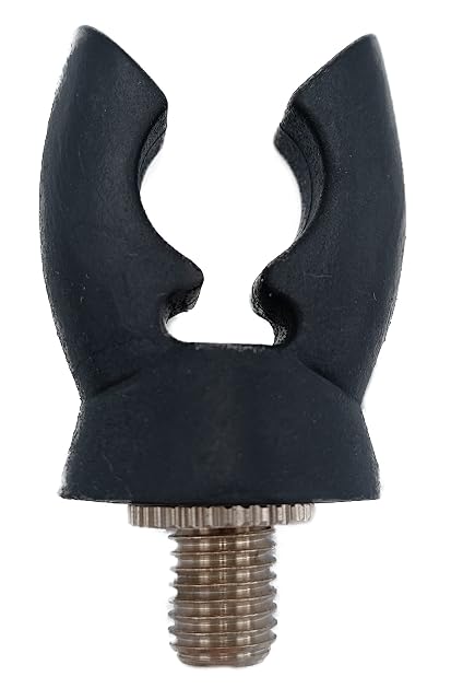 Talonnière de canne en caoutchouc noir A&N Deluxe