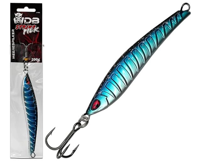 Pilker Wild Devil Baits Strike hareng bleu, 100 g