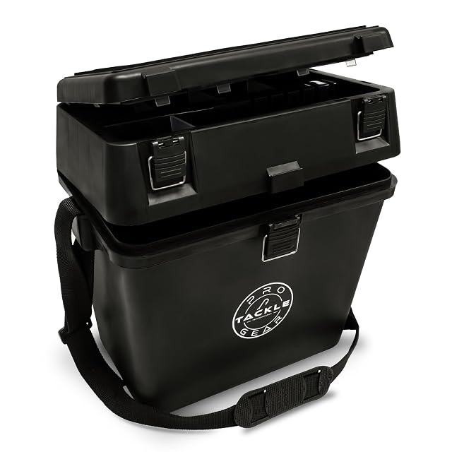 Caisse-siège polyvalente Pro Tackle Gear avec bretelles de sac à dos