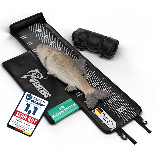 Tapis de réception WEIRERNS premium avec mètre imprimé et rembourrage genoux