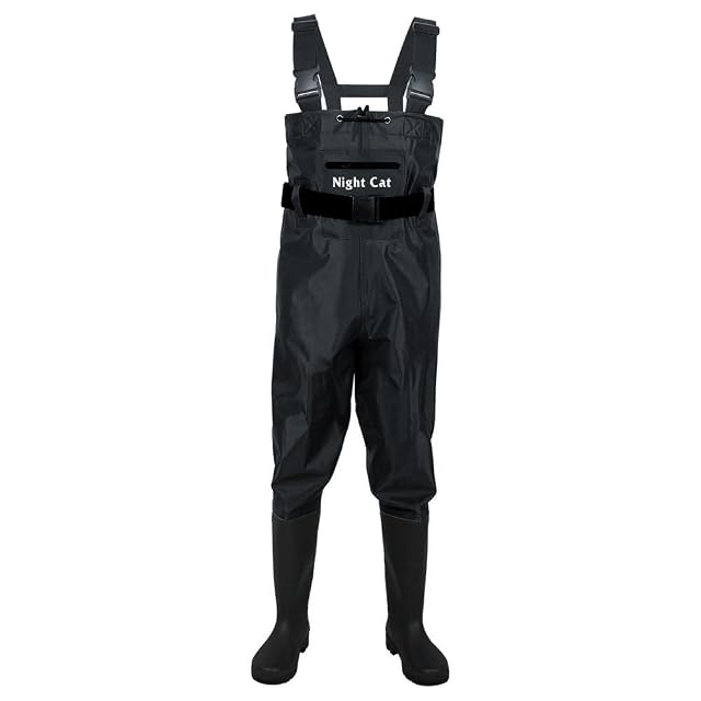 Waders Night Cat noirs imperméables et respirants